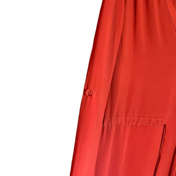 3 for $30! Fate orangey long sleeve dress. - Picture 5 of 11